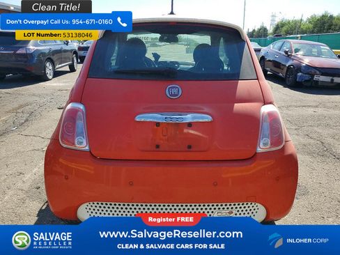 Used 2015 FIAT 500 e FWD image 8