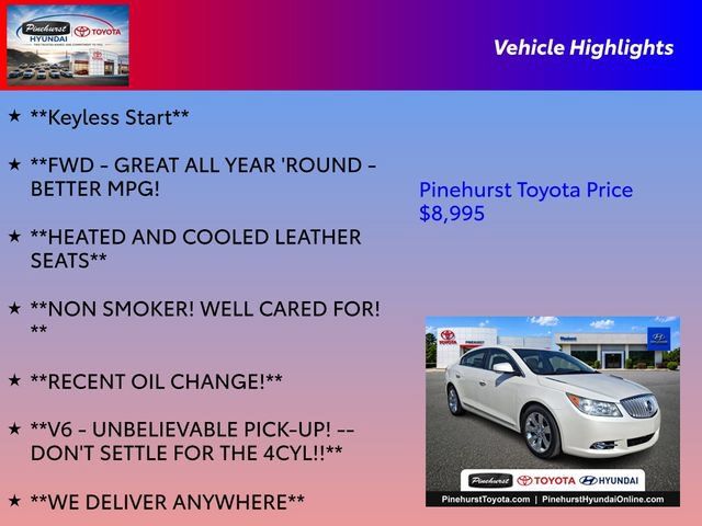 Used 2010 Buick LaCrosse CXS FWD image 29
