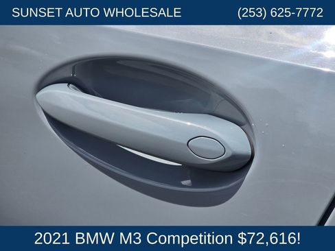 Used 2021 BMW M3 Competition RWD image 27