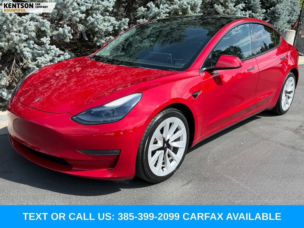 Used 2022 Tesla Model 3 Long Range AWD/4WD image 3