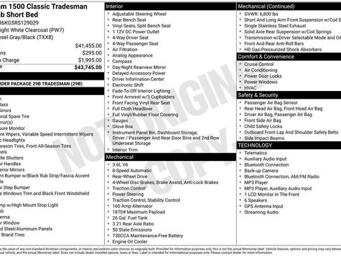 Used 2024 RAM 1500 Tradesman RWD image 3