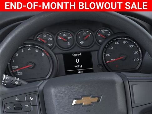 New 2026 Chevrolet Silverado 1500 Custom w/ Turbomax Blackout Package AWD/4WD image 18