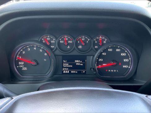 Certified 2024 Chevrolet Silverado 1500 Custom Trail Boss w/ Turbomax Blackout Package AWD/4WD image 25