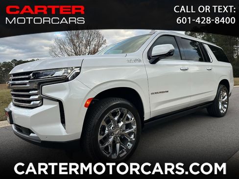 Used 2021 Chevrolet Suburban High Country image 1