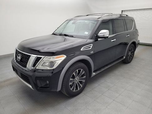 Used 2017 Nissan Armada Platinum w/ Captain Seat Package AWD/4WD image 2