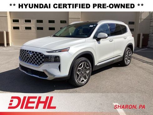 Certified 2023 Hyundai Santa Fe Limited w/ Cargo Package AWD/4WD image 3