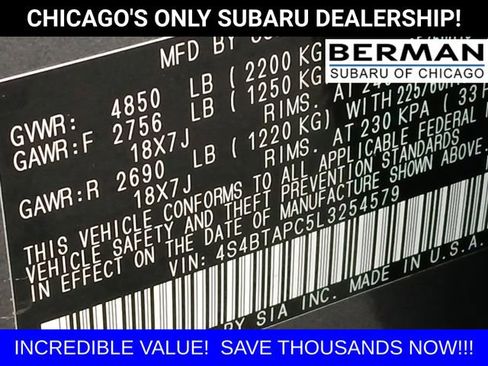 Used 2020 Subaru Outback Touring w/ Popular Package #2 image 22