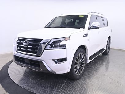 Used 2021 Nissan Armada Platinum w/ Captain's Chairs Package