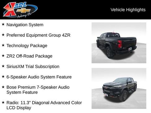 Certified 2025 Chevrolet Colorado ZR2 w/ Technology Package image 2