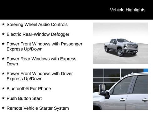 New 2026 Chevrolet Silverado 2500 High Country w/ Technology Package image 16