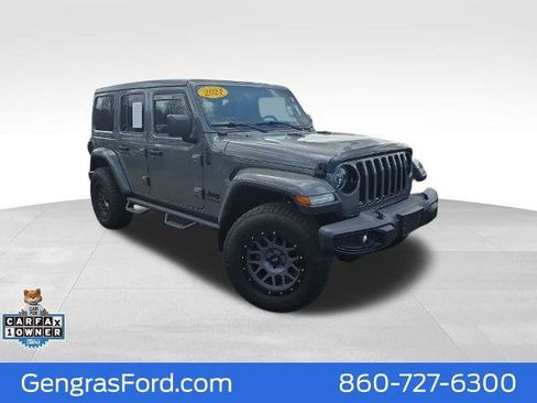 Used 2021 Jeep Wrangler Unlimited Sahara image 1