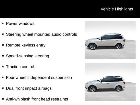 Used 2010 Subaru Forester 2.5XT Premium w/ Popular Equipment Group 1A AWD/4WD image 9