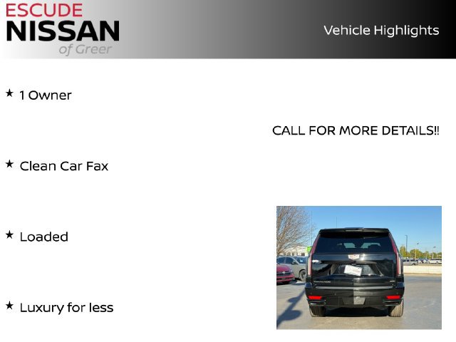 Used 2024 Cadillac Escalade Sport RWD image 13