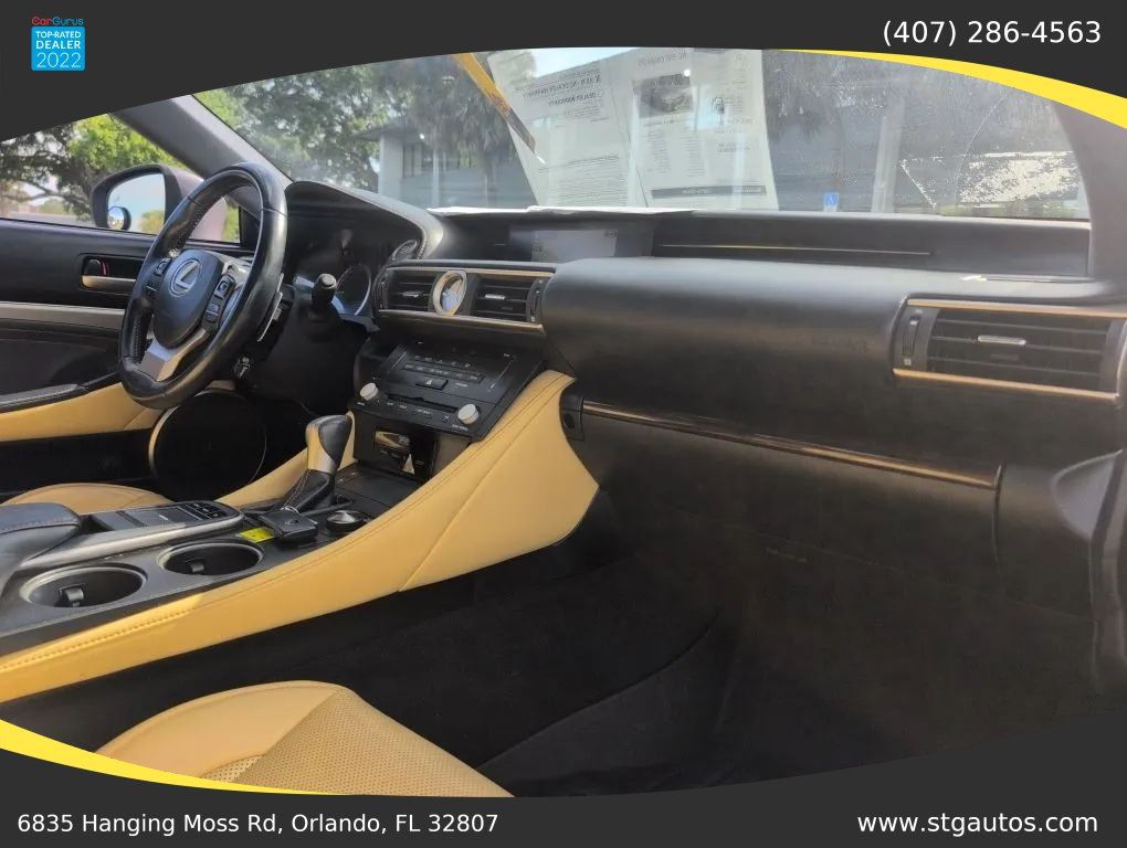 Used 2015 Lexus RC 350 w/ Luxury Package RWD image 21
