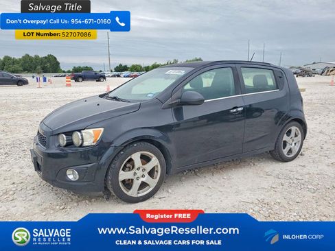 Used 2015 Chevrolet Sonic LTZ FWD image 1