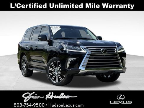 Certified 2021 Lexus LX 570 4WD w/ Luxury Package image 1