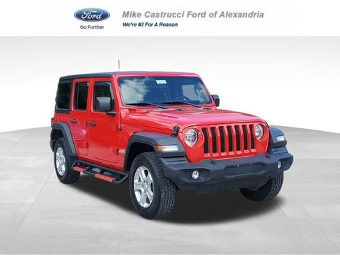 Used 2021 Jeep Wrangler Unlimited Sport AWD/4WD image 1