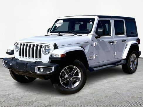 Used 2020 Jeep Wrangler Unlimited Sahara AWD/4WD image 1