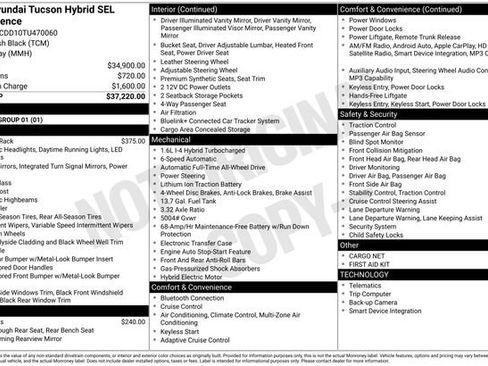 Used 2026 Hyundai Tucson SEL AWD/4WD image 36