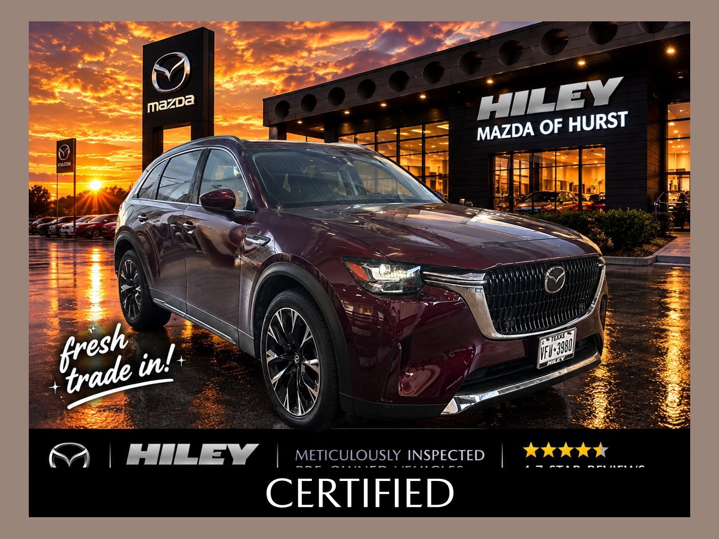 Used 2024 MAZDA CX-90 Plug-In Hybrid w/ Premium Pkg AWD/4WD image 1
