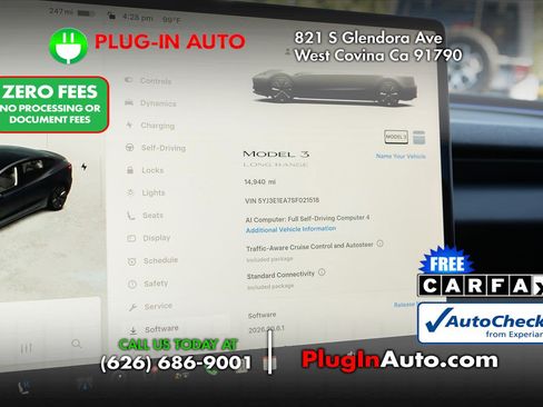 Used 2025 Tesla Model 3 Long Range RWD image 2