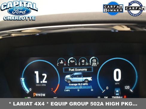 Used 2022 Ford F150 Lariat w/ Equipment Group 502A High image 11