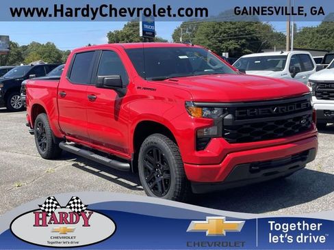 New 2026 Chevrolet Silverado 1500 Custom w/ Turbomax Blackout Package image 1