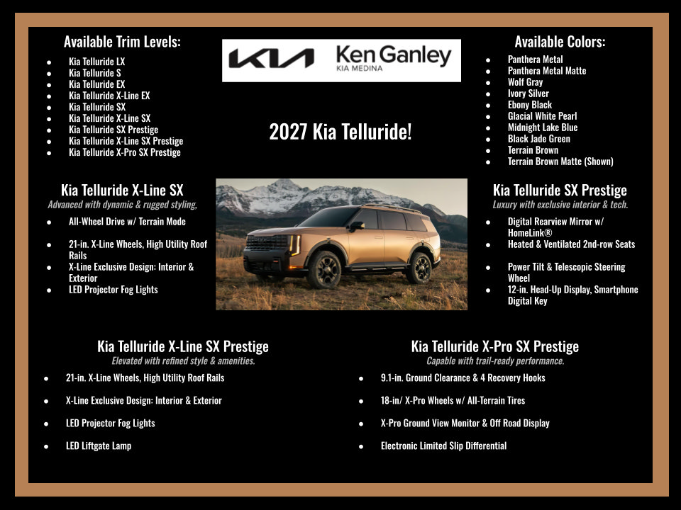 New 2027 Kia Telluride X-Line SX Prestige AWD/4WD image 29