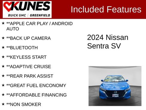 Used 2024 Nissan Sentra SV FWD image 2