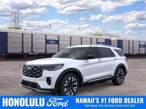 New 2026 Ford Explorer Platinum w/ LUX Leather Package AWD/4WD image 1