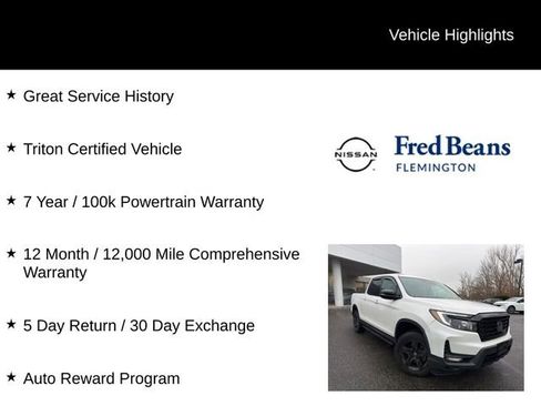 Used 2023 Honda Ridgeline Black Edition image 5