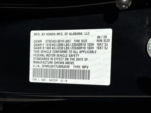 Used 2020 Honda Odyssey EX-L image 30