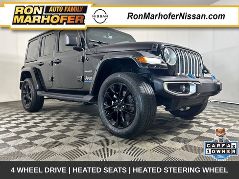 Used 2023 Jeep Wrangler Unlimited Sahara w/ Cold Weather Group AWD/4WD image 1