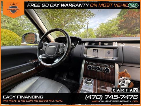 Used 2017 Land Rover Range Rover HSE image 36
