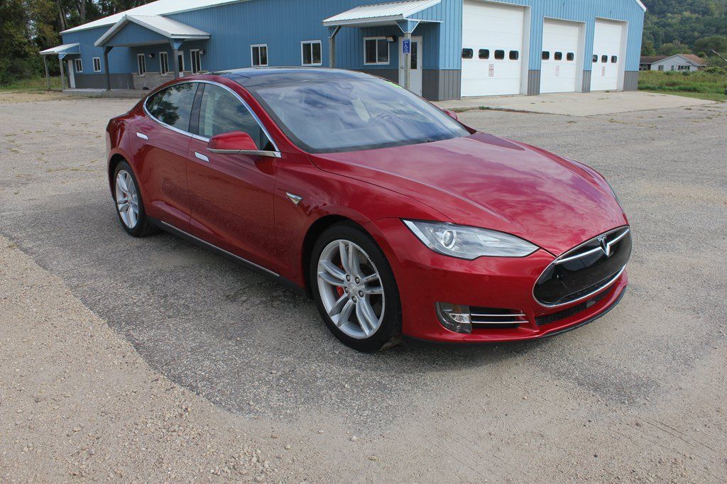 Used 2015 Tesla Model S P85D AWD/4WD image 3