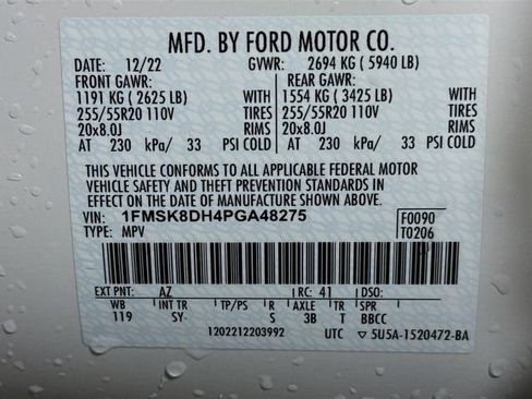 Used 2023 Ford Explorer XLT w/ Equipment Group 202A image 32