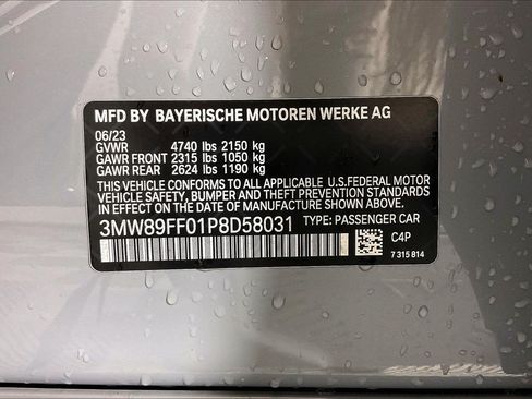Used 2023 BMW 330i xDrive Sedan w/ M Sport Package AWD/4WD image 36