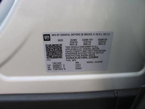 Certified 2022 Chevrolet Equinox LT AWD/4WD image 44