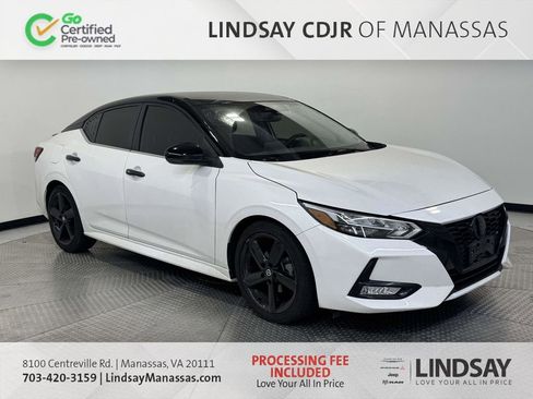 Used 2023 Nissan Sentra SR w/ Midnight Edition Package FWD image 1