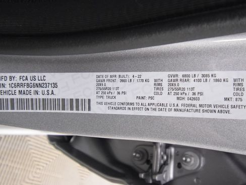 Certified 2022 RAM 1500 Big Horn AWD/4WD image 28
