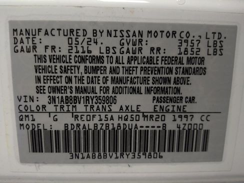 Used 2024 Nissan Sentra S FWD image 33