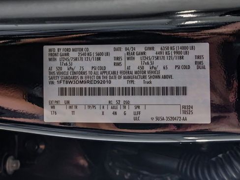 Used 2024 Ford F350 Limited w/ FX4 Off-Road Package image 67