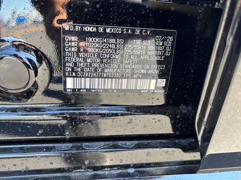 New 2026 Honda HR-V EX-L image 20