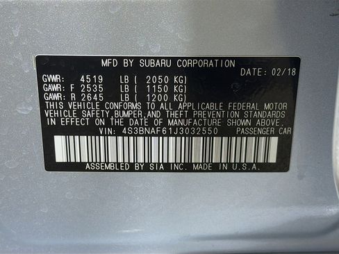 Used 2018 Subaru Legacy 2.5i Premium w/ Eyesight & BSD & Rcta & HBA image 32