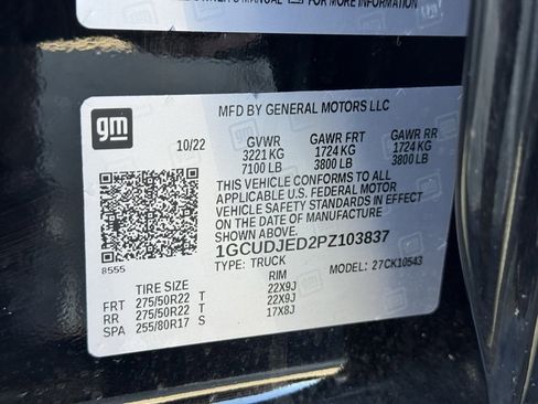 Used 2023 Chevrolet Silverado 1500 High Country w/ High Country Premium Package image 26