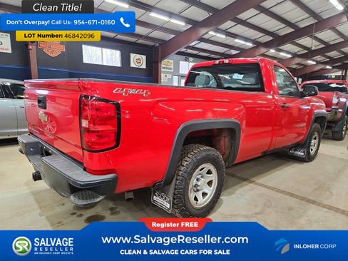 Used 2016 Chevrolet Silverado 1500 W/T w/ Trailering Package image 4