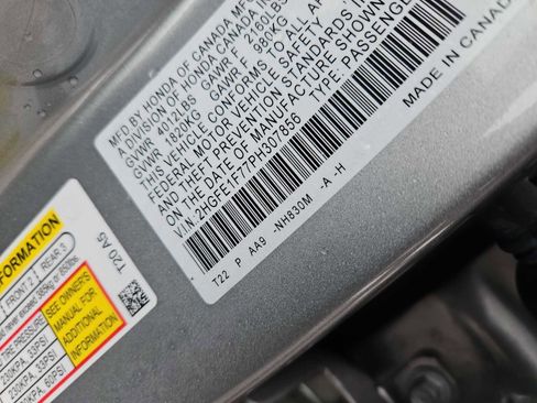 Certified 2023 Honda Civic EX image 14