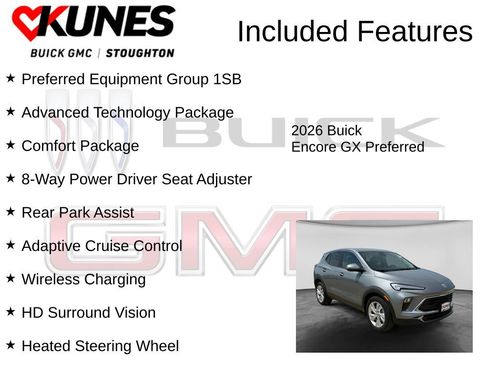 New 2026 Buick Encore GX Preferred w/ Advanced Technology Package FWD image 2