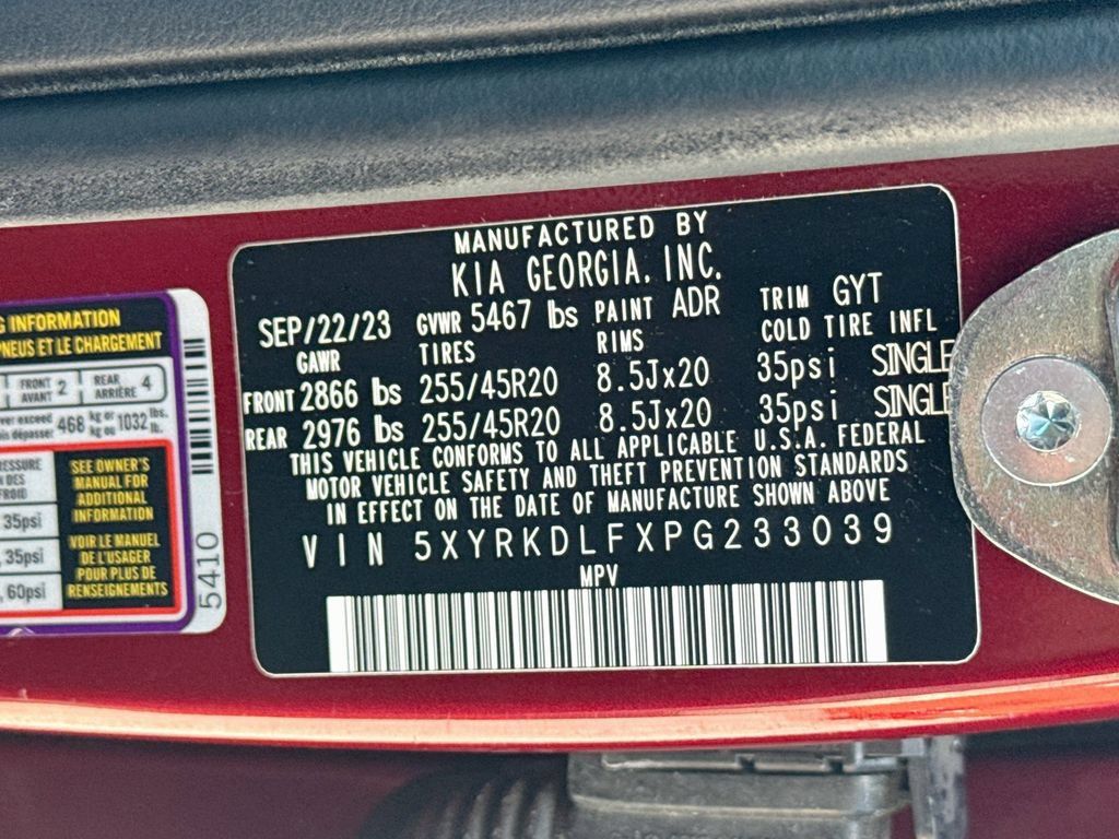 Certified 2023 Kia Sorento SX AWD/4WD image 37