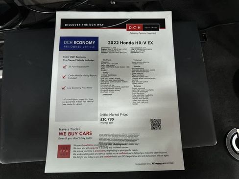 Used 2022 Honda HR-V EX image 12